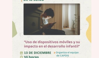 SE REPROGRAMA LA CHARLA ABIERTAS SOBRE EL USO DE DISPOSITIVOS MVILES Y SU IMPACTO EN EL DESARROLLO INFANTIL